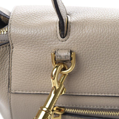 Celine Drummed Calfskin Mini Belt Bag Light Taupe 21 of 23