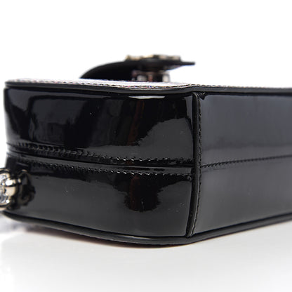Chanel Glitter Patent Camera Case Multicolor Black 7 of 10