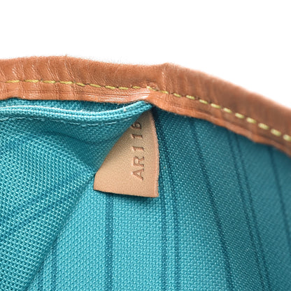 Louis Vuitton Monogram V Neverfull MM Turquoise 7 of 10