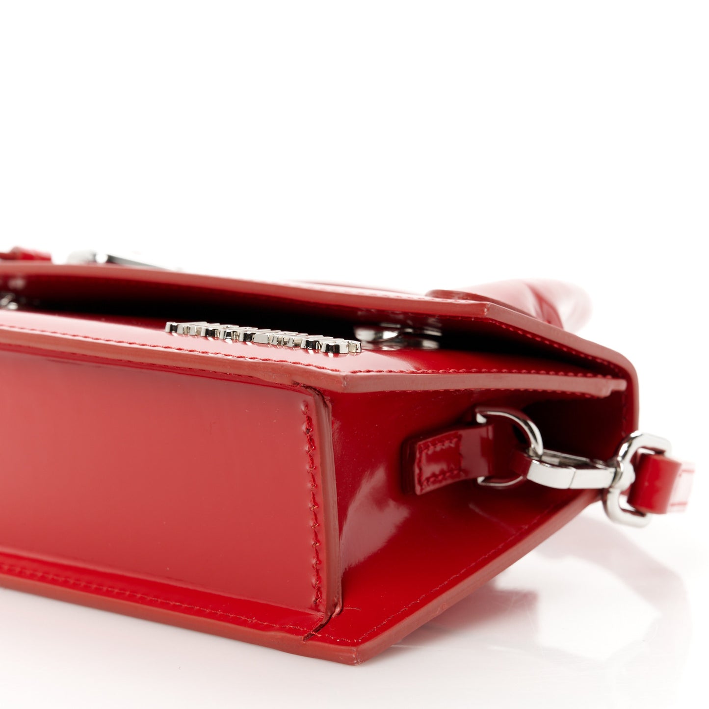 Smooth Calfskin Le Chiquito Boucle Long Red