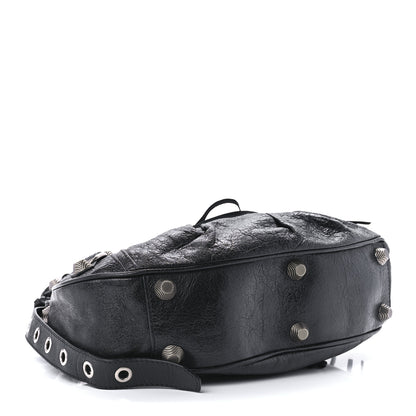 Balenciaga Agneau Arena Small Le Cagole Shoulder Bag Black 4 of 11