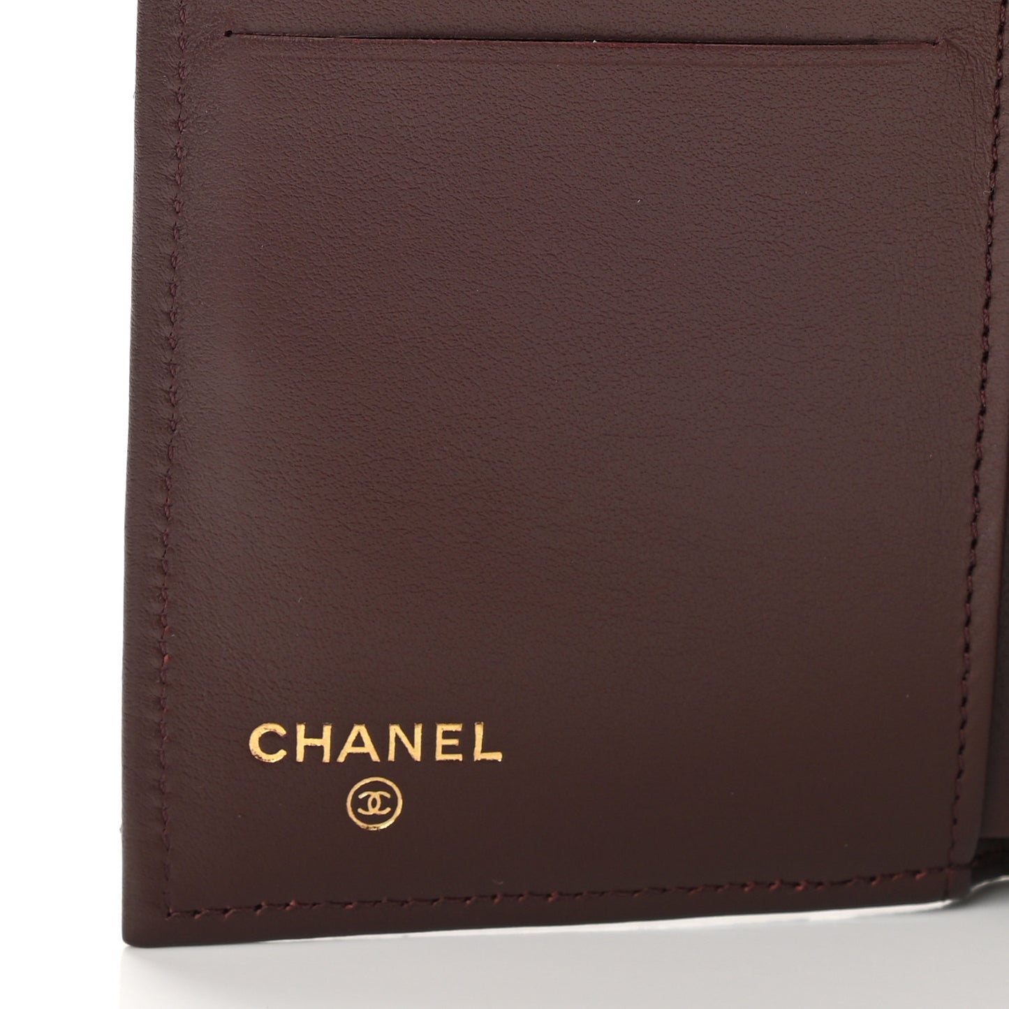 Caviar Quilted Medium Flap Wallet Black