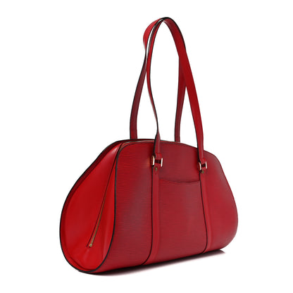 Louis Vuitton Epi Solferino 50 Castillan Red 5 of 17