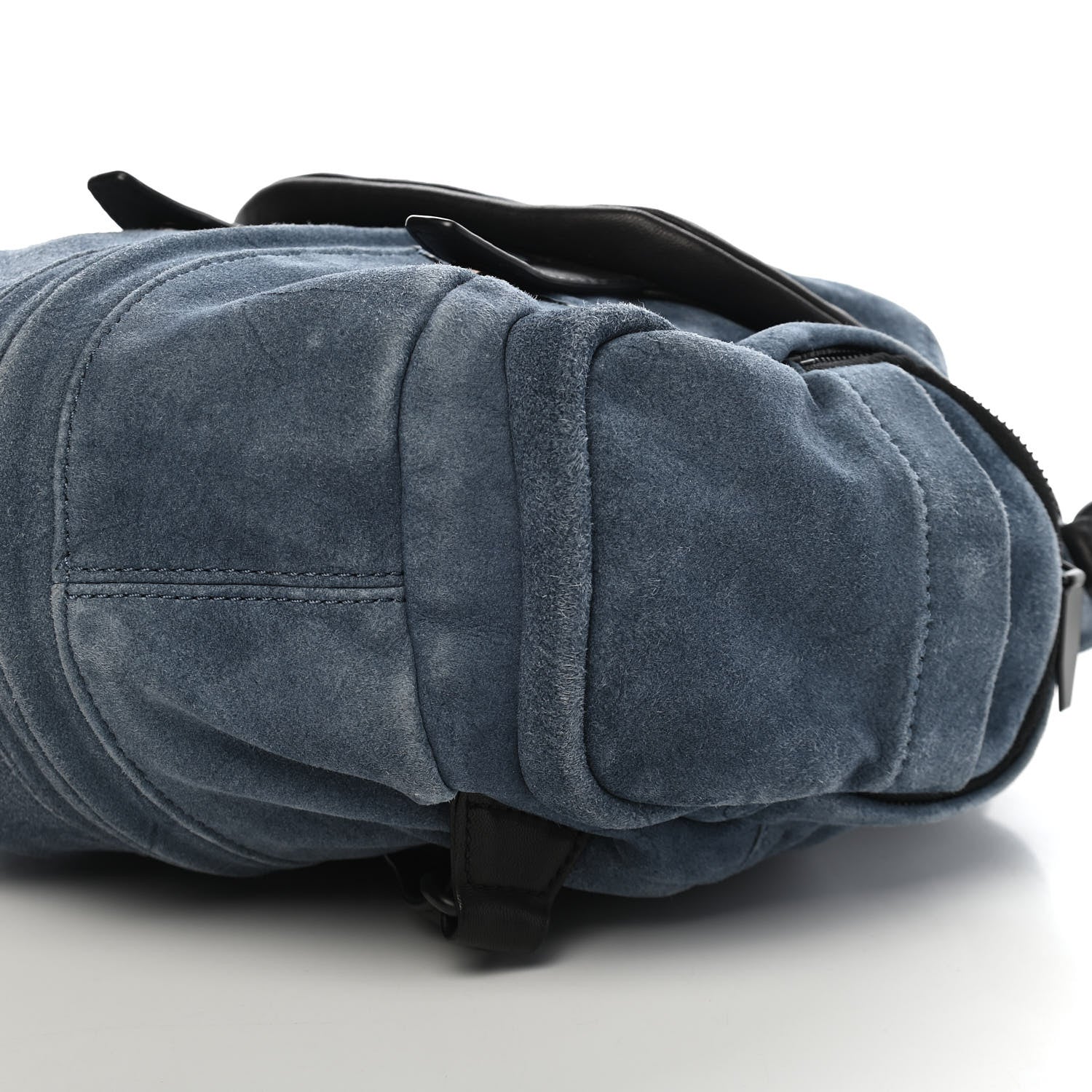 Alexander Wang Lambskin Suede Mini Marti Backpack Blue Black 9 of 9