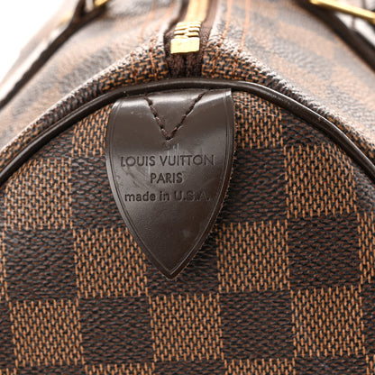 Louis Vuitton Damier Ebene Speedy 30 5 of 14