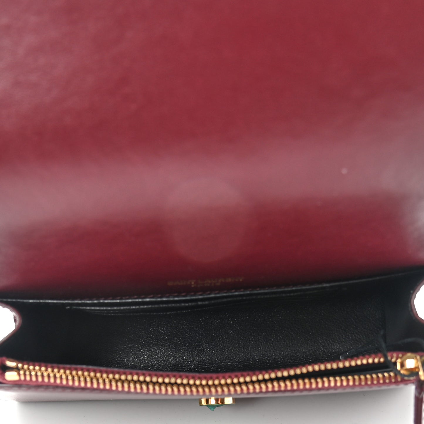 Smooth Calfskin Monogram Kate Belt Bag Burgundy