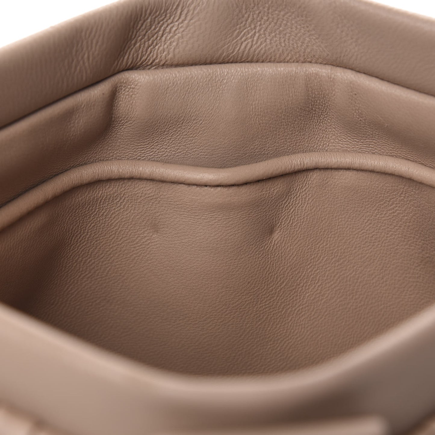 Nappa Matelasse Crossbody Clutch Cammeo