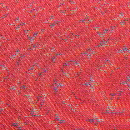 Louis Vuitton Wool Silk Monogram Rainbow Shawl Rubis 5 of 6