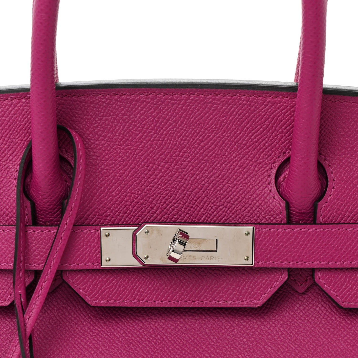 Hermes Epsom Birkin 30 Rose Pourpre 8 of 13