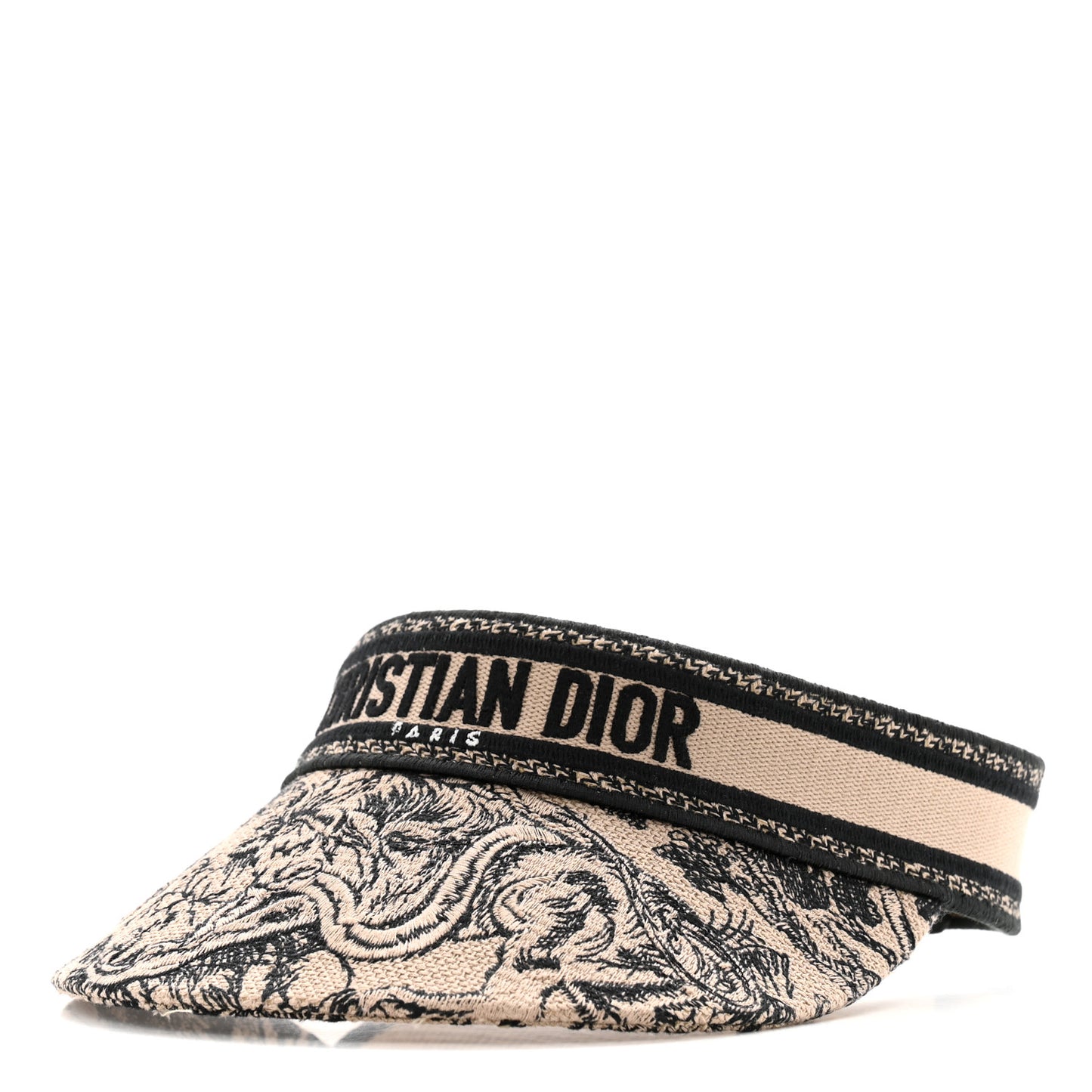 Toile De Jouy Reverse Visor Beige