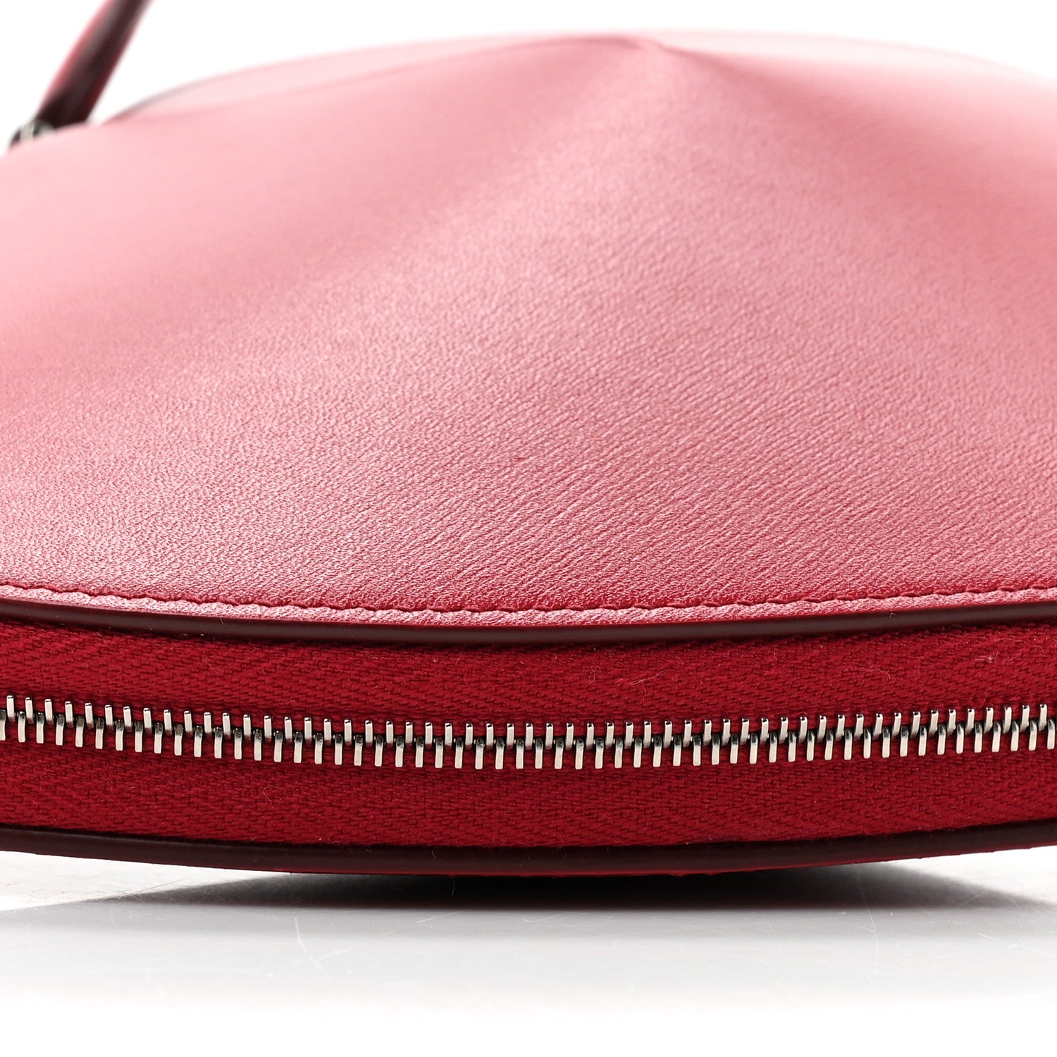Alaia Lux Calfskin Le Coeur Bag Lacquer Red 8 of 8