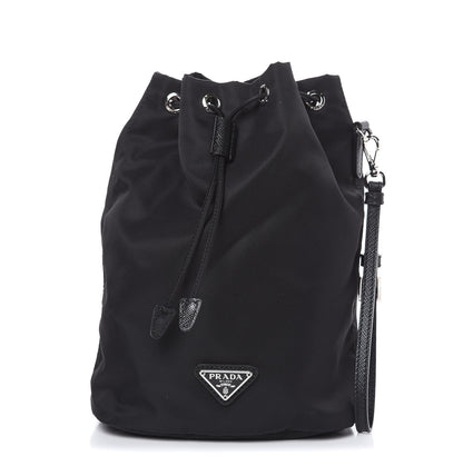 Prada Tessuto Nylon Vela Wristlet Black 1 of 9