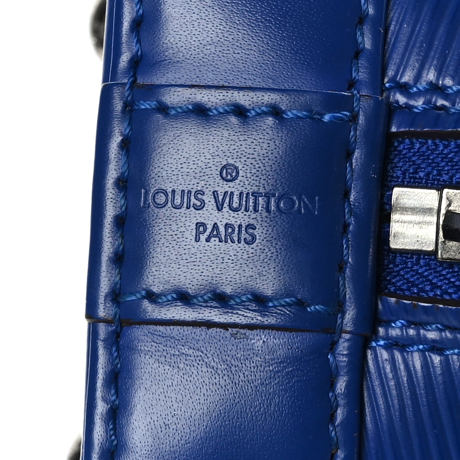 Louis Vuitton Epi Alma BB Blueberry 6 of 9