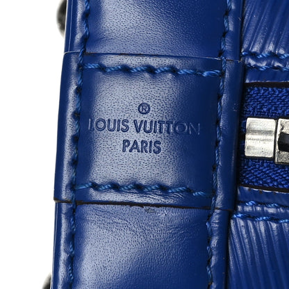 Louis Vuitton Epi Alma BB Blueberry 6 of 9