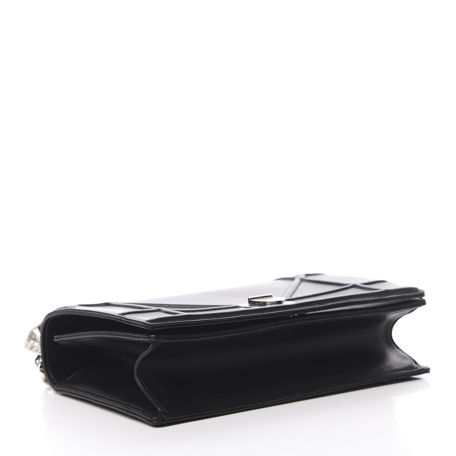 Christian Dior Lambskin Medium Diorama Flap Bag Black 4 of 17