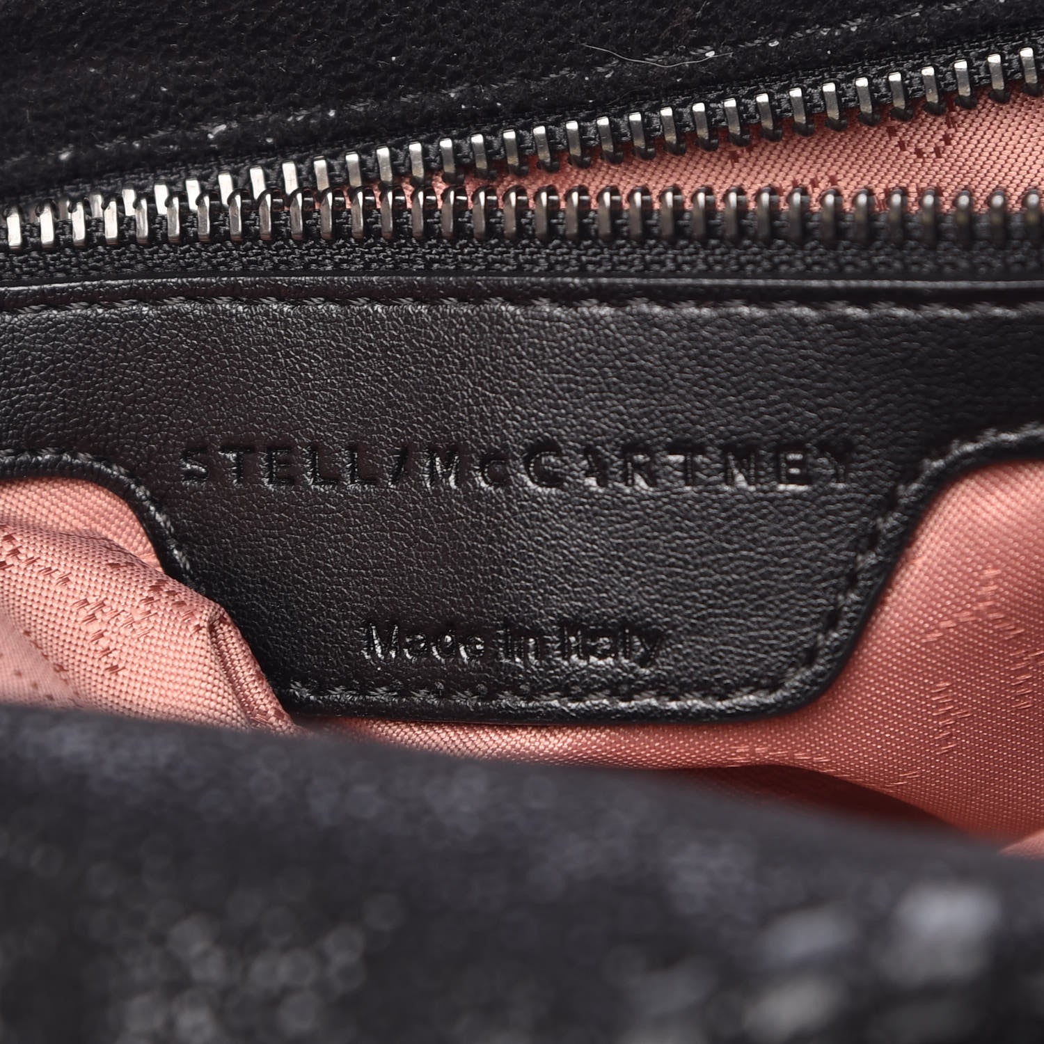 Stella McCartney Shaggy Deer Small Falabella Tote Black 6 of 7