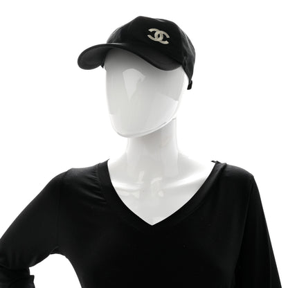 Chanel Cotton CC Cap Hat Black 2 of 11