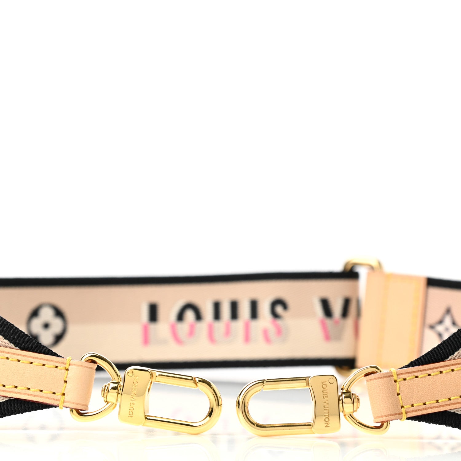 Louis Vuitton Jacquard Speedy Bandouliere 20 Shoulder Strap Black 3 of 3