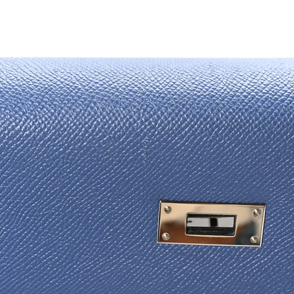 Hermes Epsom Kelly Sellier 32 Bleu Brighton 11 of 13