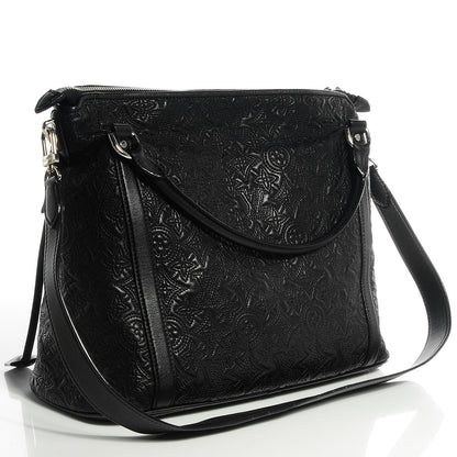 Louis Vuitton Monogram Lambskin Antheia Ixia PM Black 3 of 7
