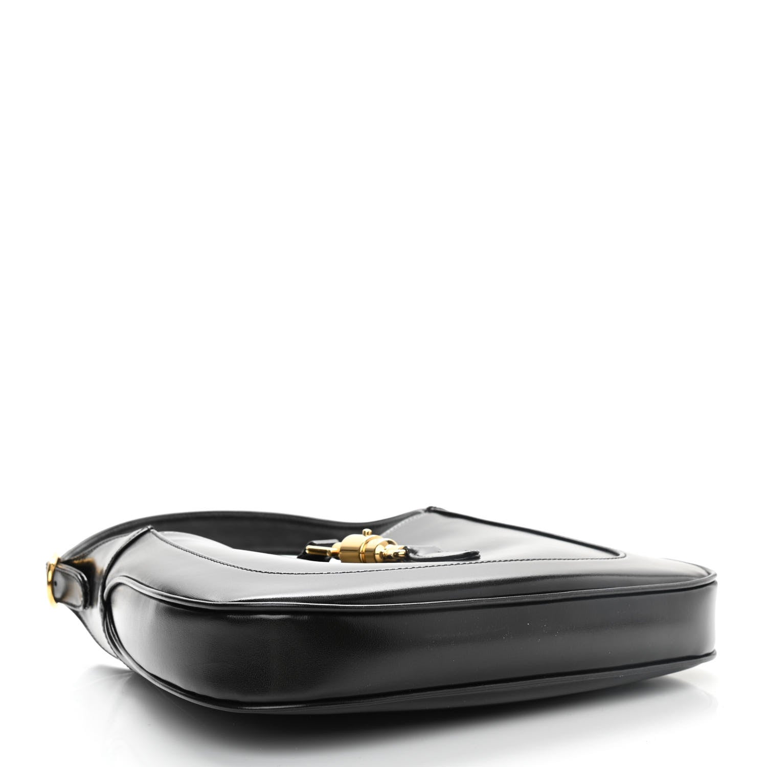 Gucci Boarded Dyana Lux Calfskin Small Jackie 1961 Hobo Black 4 of 10