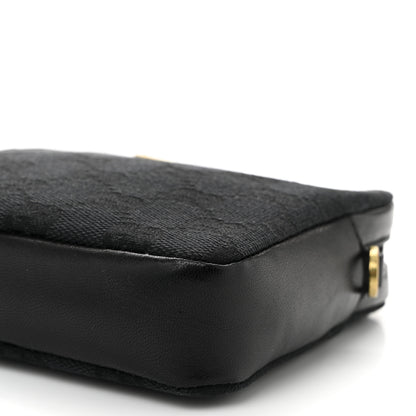 Gucci Monogram Crossbody Bag Black 10 of 10