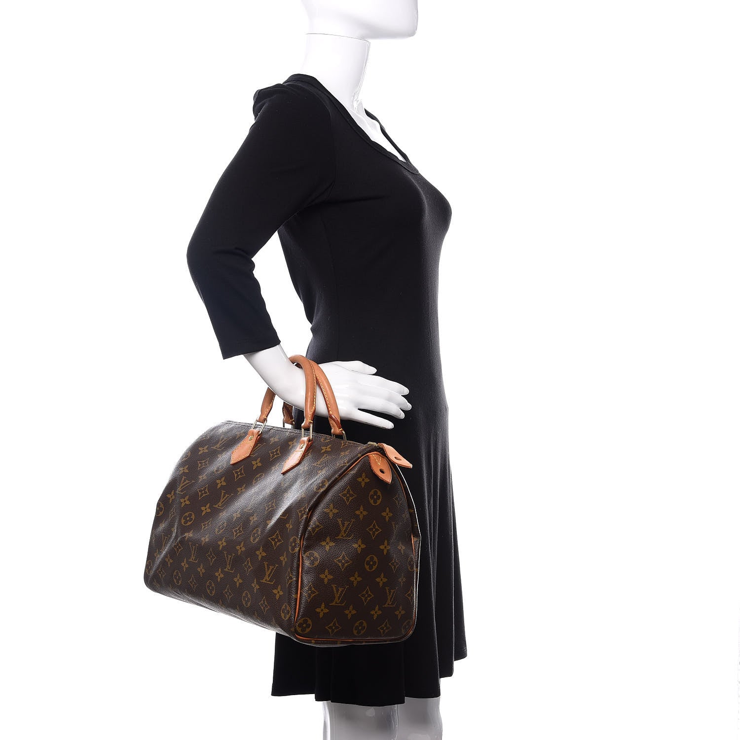 Louis Vuitton Monogram Speedy 35 2 of 9