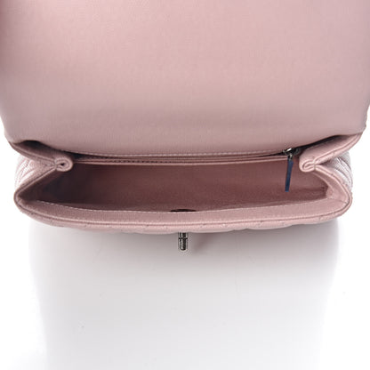 Chanel Caviar Quilted Mini Coco Handle Flap Pink 5 of 10