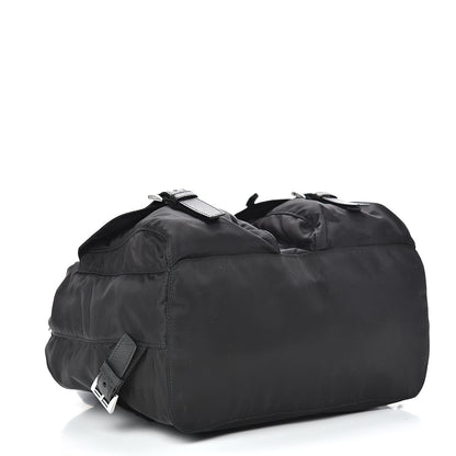 Prada Nylon Vela Medium Backpack Black 4 of 11