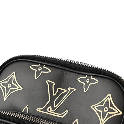 Louis Vuitton Monogram Eclipse Patchwork Amazone Sling Bag 11 of 11