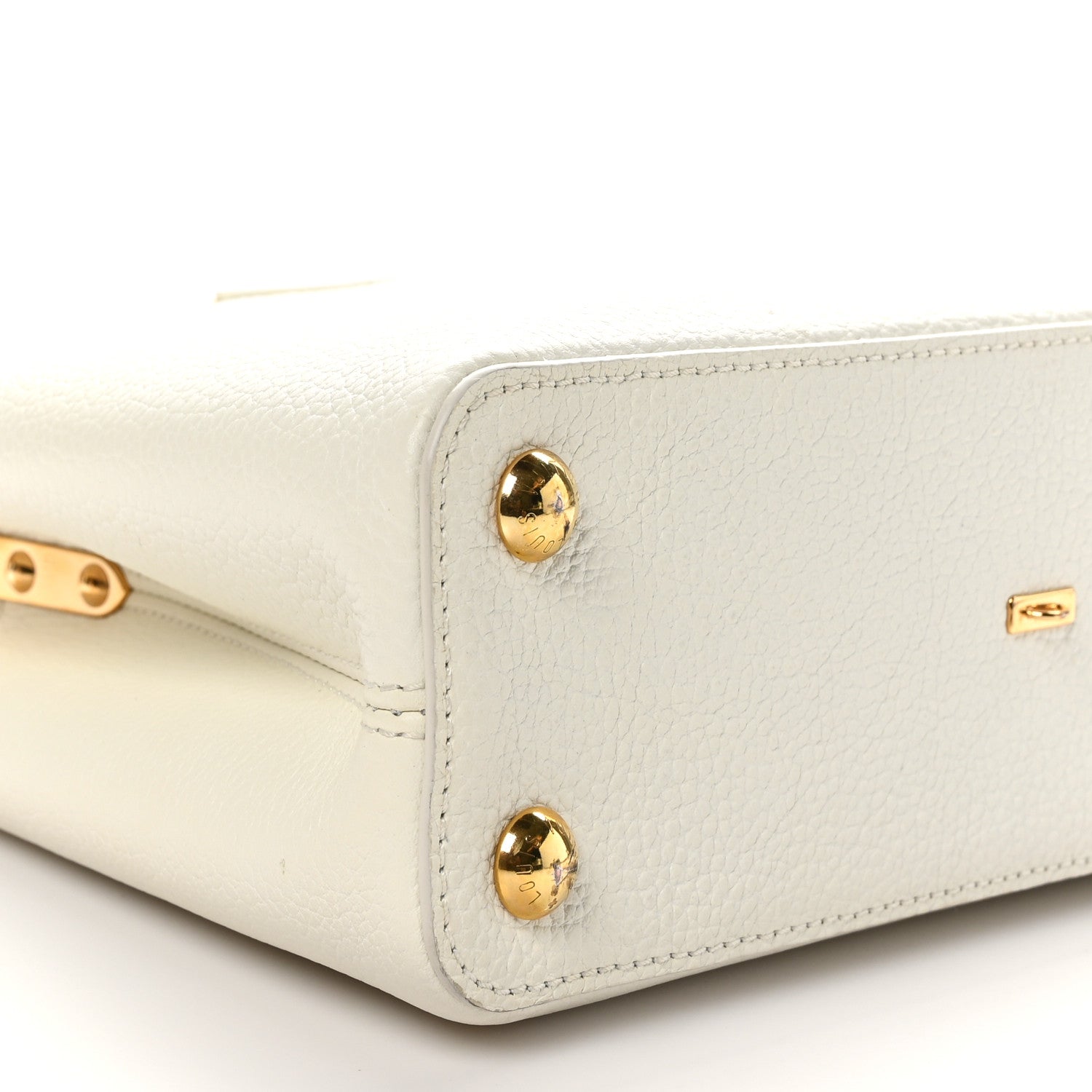 Louis Vuitton X UF Taurillon Artycapucines BB White 10 of 10