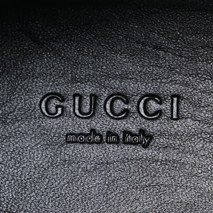 Gucci Lambskin Womens Brixton Horsebit Loafers 38 Black 9 of 11