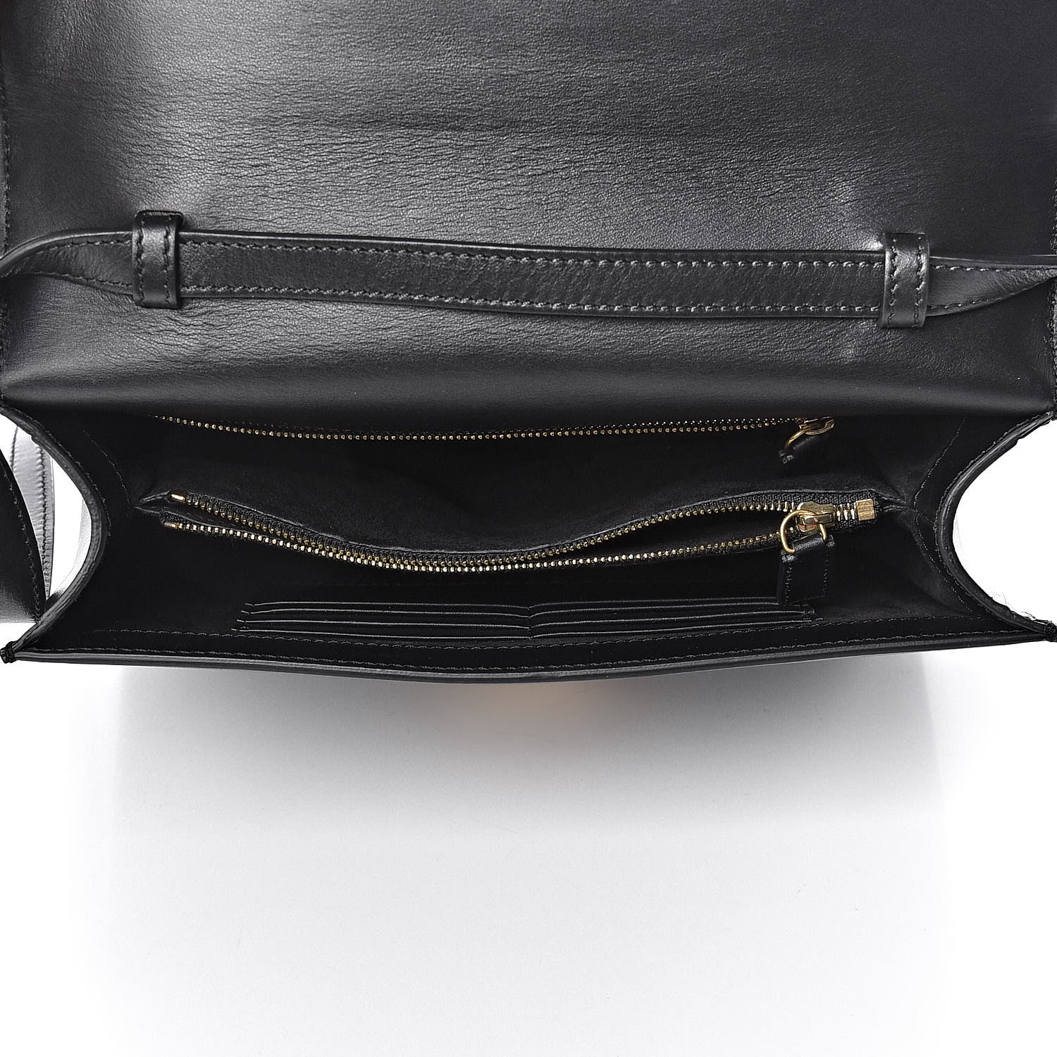 Alexander McQueen Calfskin Flower Top Handle Black 5 of 13