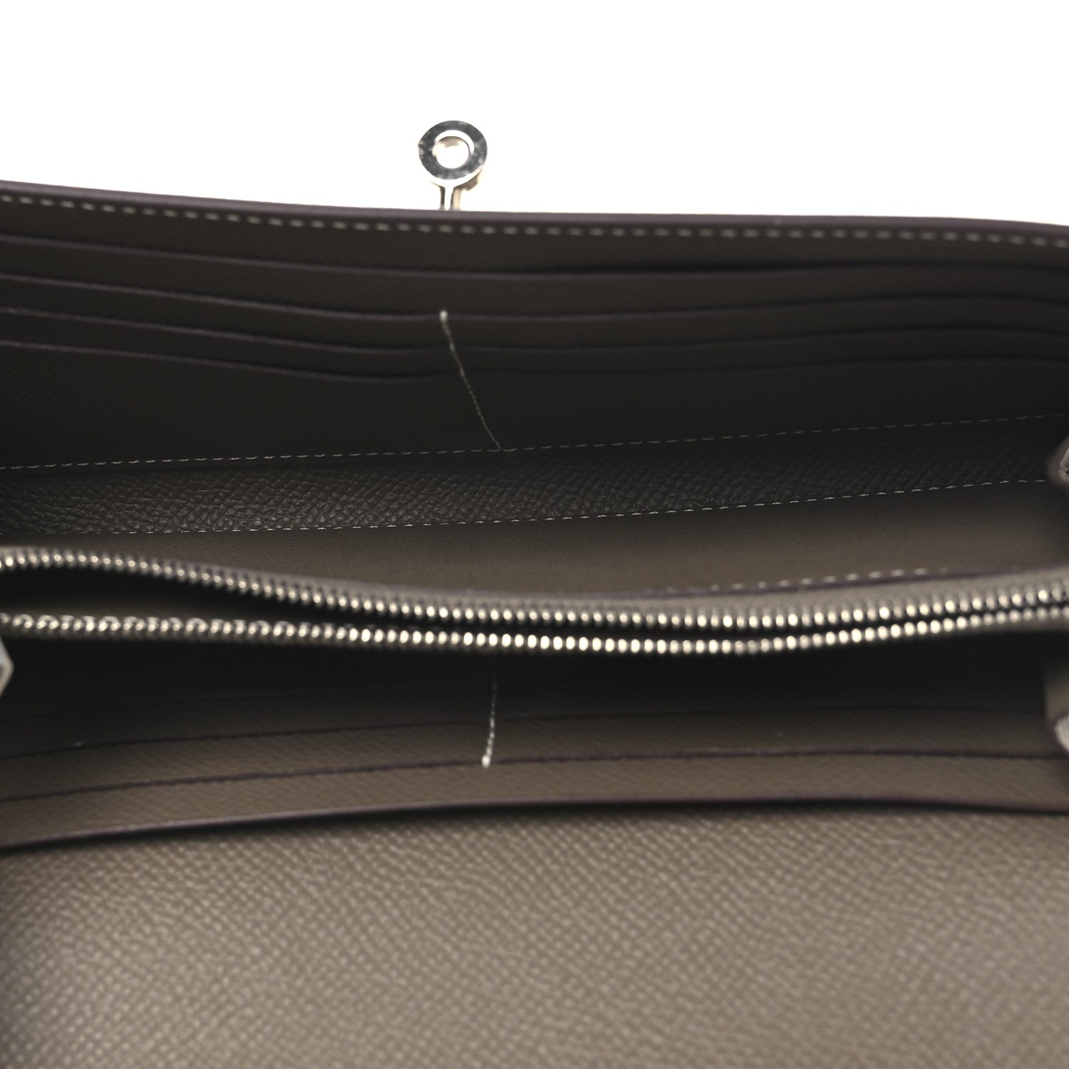 Hermes Epsom Kelly Longue Wallet Etoupe 5 of 11