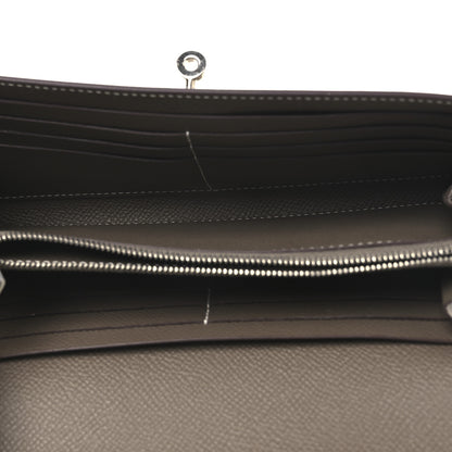 Hermes Epsom Kelly Longue Wallet Etoupe 5 of 11
