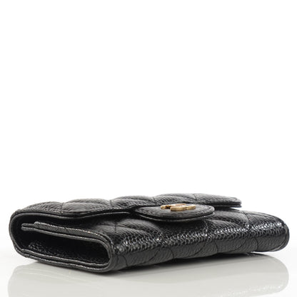 Chanel Caviar Quilted Coin Purse Black 4 of 9