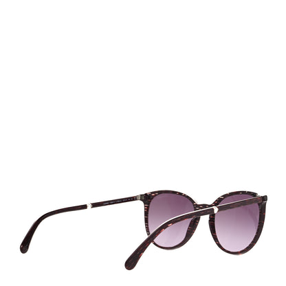 Chanel Acetate Butterfly Pearl Sunglasses 5394-H Burgundy 4 of 8