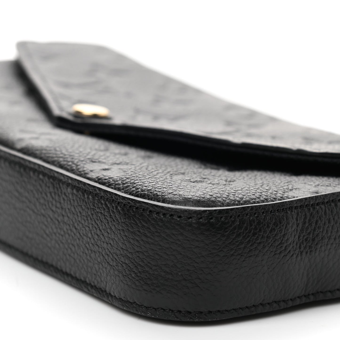 Empreinte Pochette Felicie Chain Wallet Black