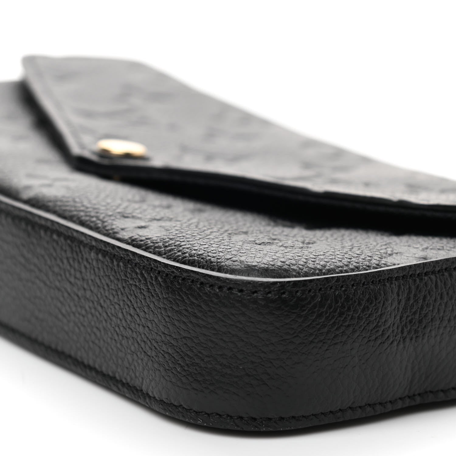 Louis Vuitton Empreinte Pochette Felicie Chain Wallet Black 9 of 9