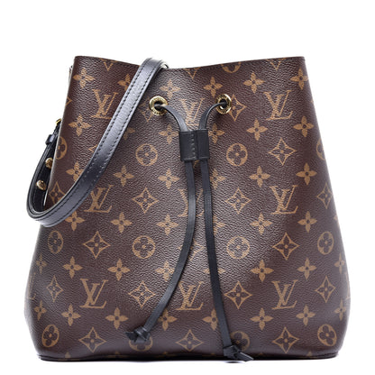 Louis Vuitton Monogram Neonoe MM Black 1 of 10