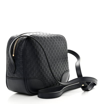 Gucci Soft Microguccissima Mini Bree Messenger Bag Blue 3 of 10