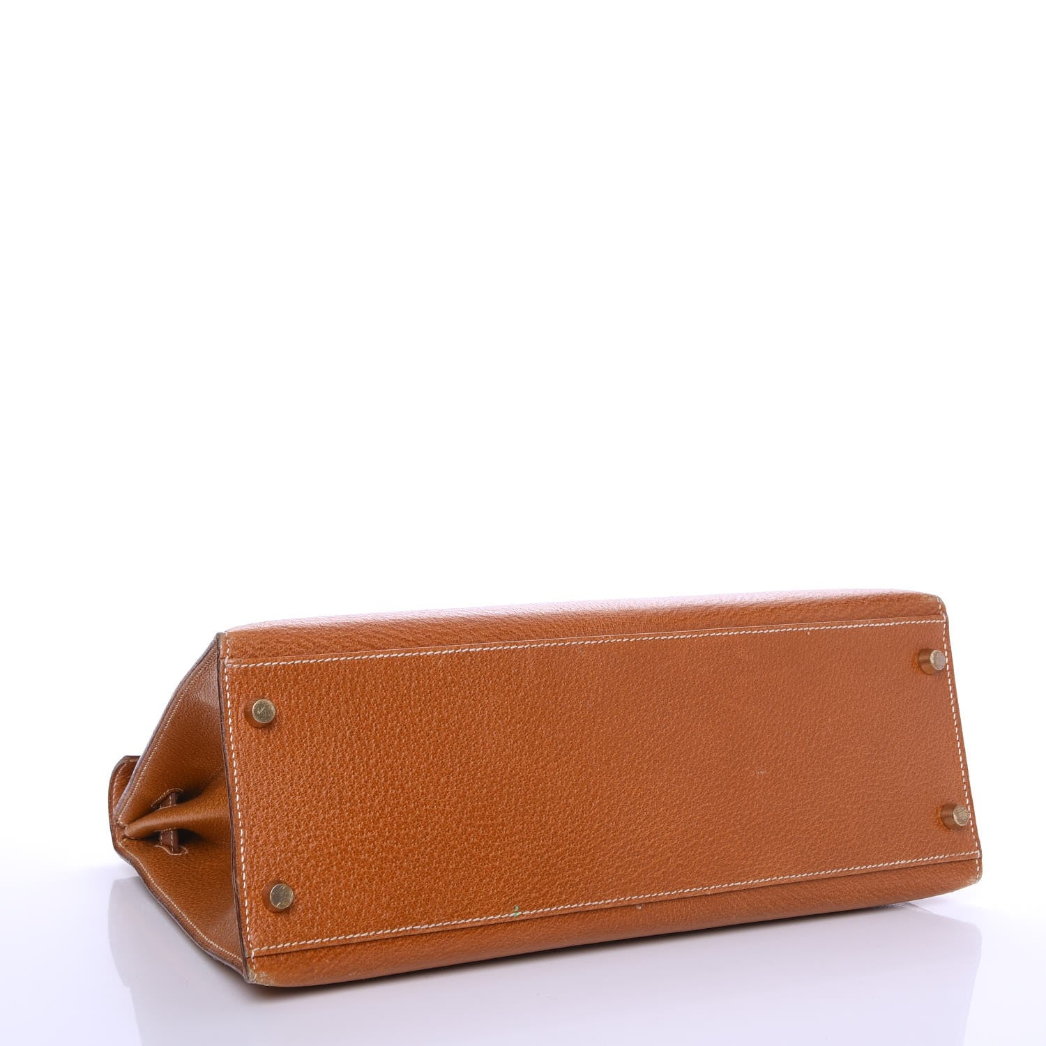 Hermes Peau Porc Sellier Kelly 32 Gold 4 of 47