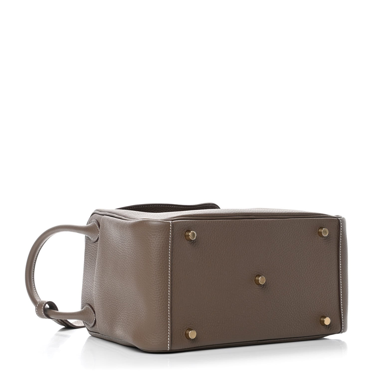 Hermes Taurillon Clemence Lindy 30 Etoupe 3 of 4