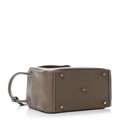 Hermes Taurillon Clemence Lindy 30 Etoupe 3 of 4