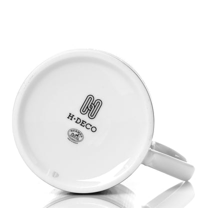Hermes Porcelain H Deco Mug N°2 Black 7 of 10