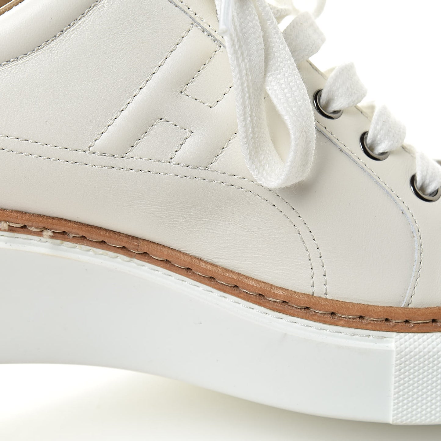 Calfskin Pegase Pop Polo Sneakers 37.5 Multicolor White