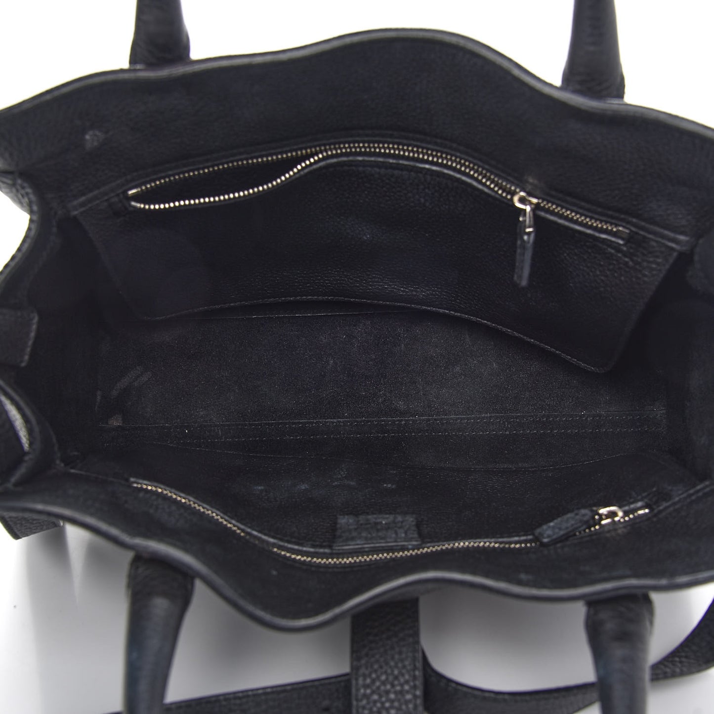 Soft Calfskin Small Jackie Top Handle Bag Black
