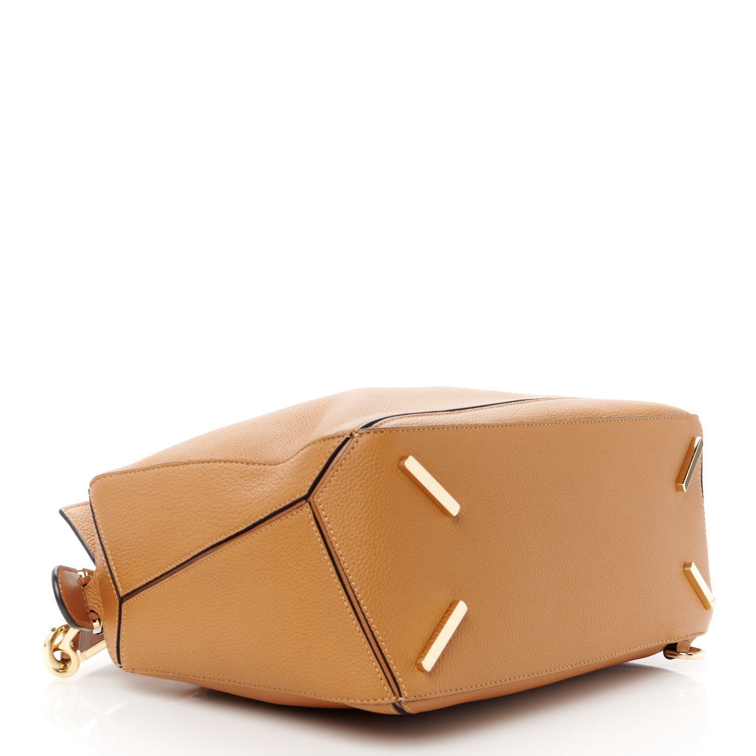 Loewe Calfskin Medium Puzzle Bag Tan 4 of 10