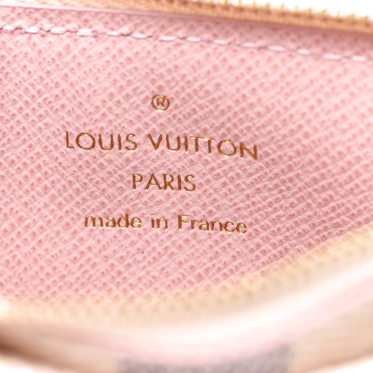Damier Azur Recto Verso Card Holder Rose Ballerine