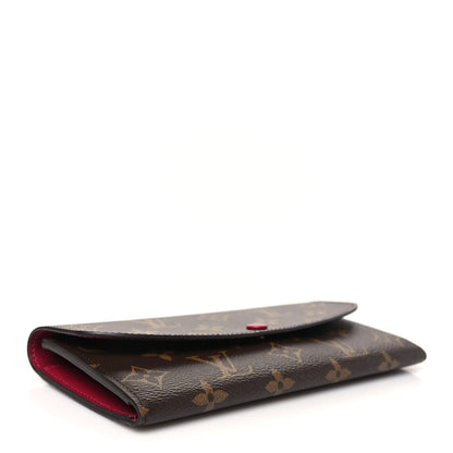 Louis Vuitton Monogram Emilie Wallet Fuchsia 4 of 8